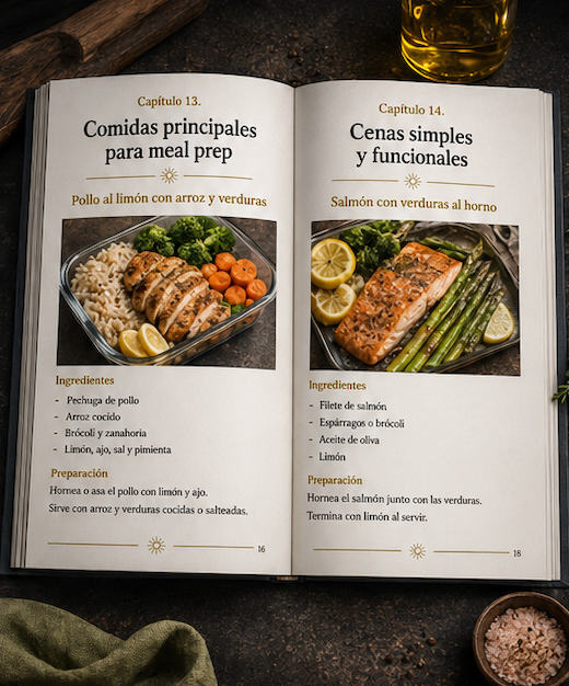 Meal Prep Alto En Proteina