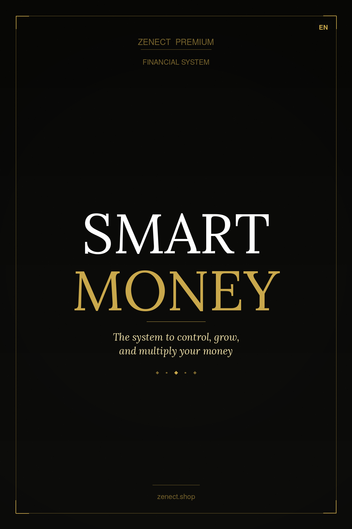 Dinero Inteligente — Zenect Premium